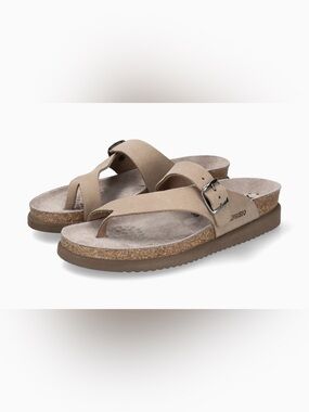 MEPHISTO Helen Tan Leather Strappy comfort Sandals Sz 38 US 8